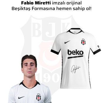Fabio Miretti Islak İmzalı Forması 26-27 Sezon