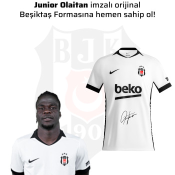 Junior Olaitan Islak İmzalı Forması 26-27 Sezon