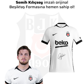 Semih Kılıçsoy Islak İmzalı Forması 26-27 Sezon
