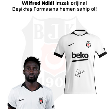 Wilfred Ndidi Islak İmzalı Forması 26-27 Sezon