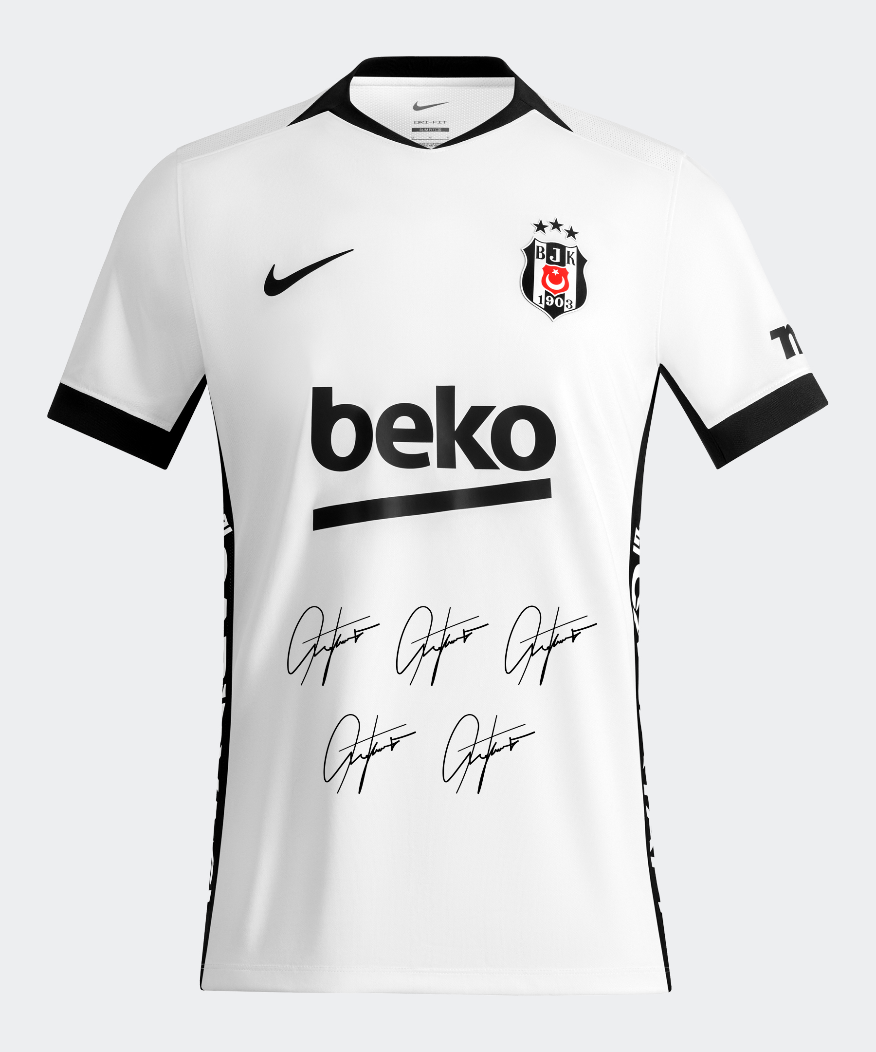 5 Futbolcu İmzalı Beşiktaş Forması
