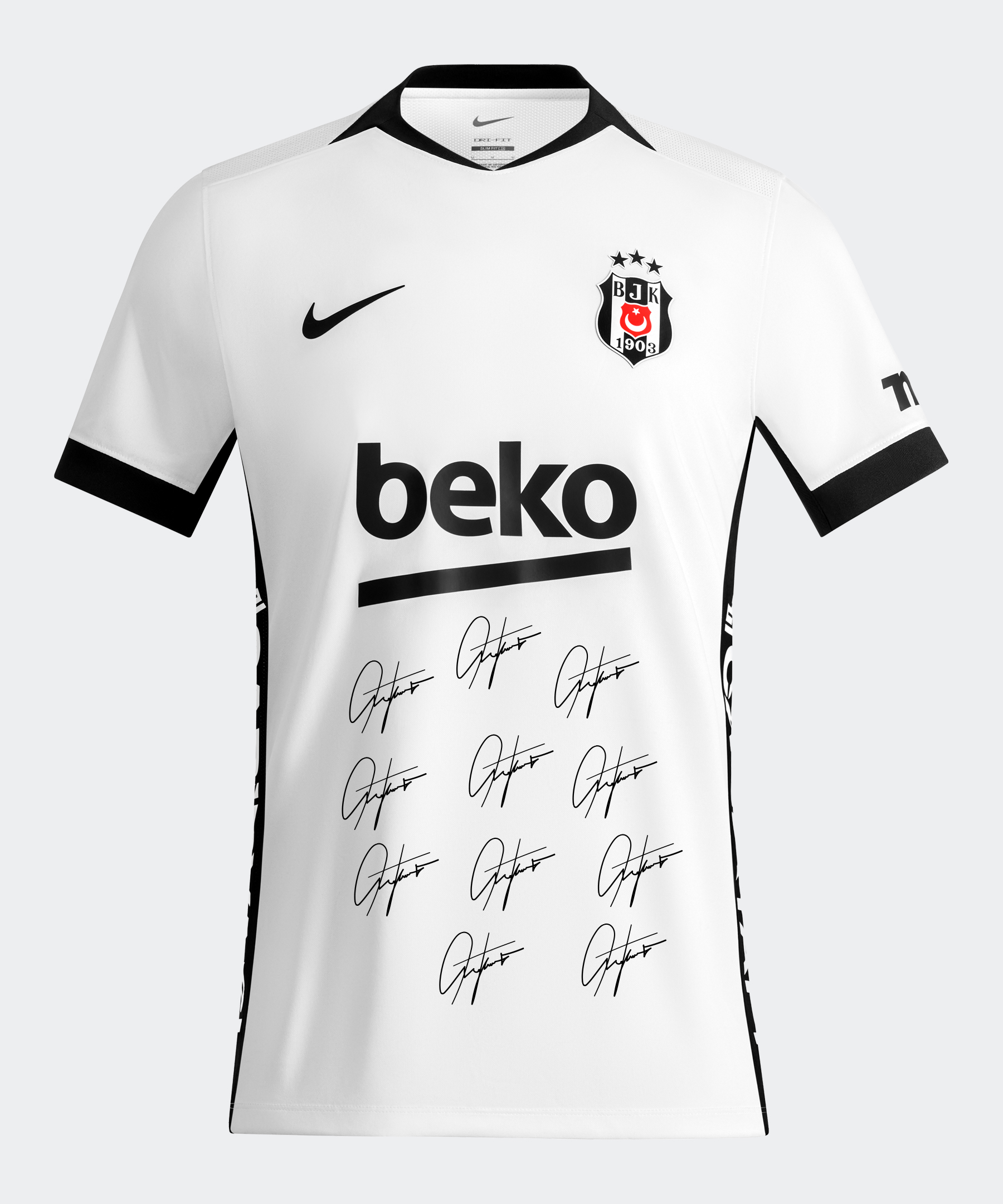 Tüm Takım İmzalı Beşiktaş Forması