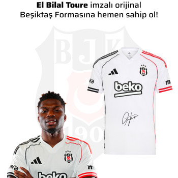 El Bilal Toure Islak İmzalı Forması 25-26 Sezon