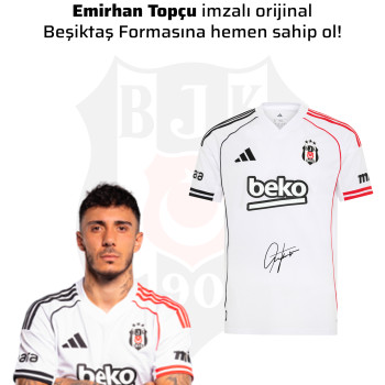 Emirhan Topçu Islak İmzalı Forması 25-26 Sezon