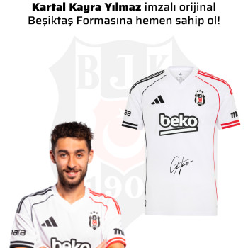 Kartal Kayra Yılmaz Islak İmzalı Forması 25-26 Sezon