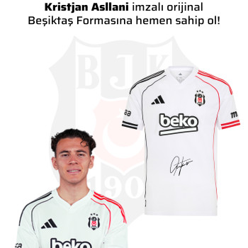 Kristjan Asllani Islak İmzalı Forması 25-26 Sezon