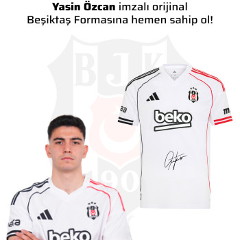 Yasin Özcan Islak İmzalı Forması 25-26 Sezon