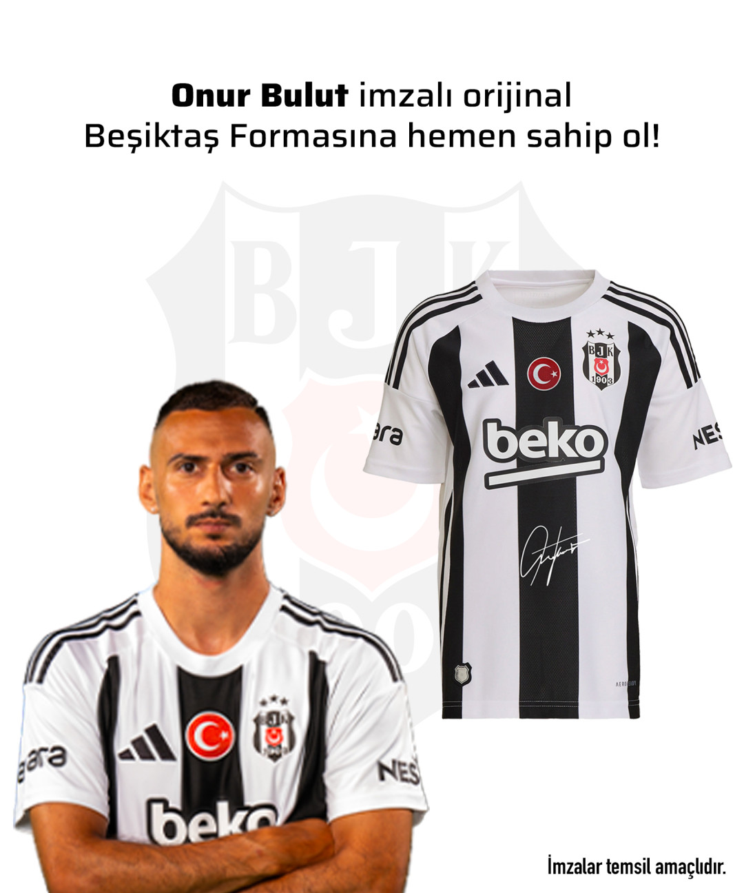 Onur Bulut Islak İmzalı Forması