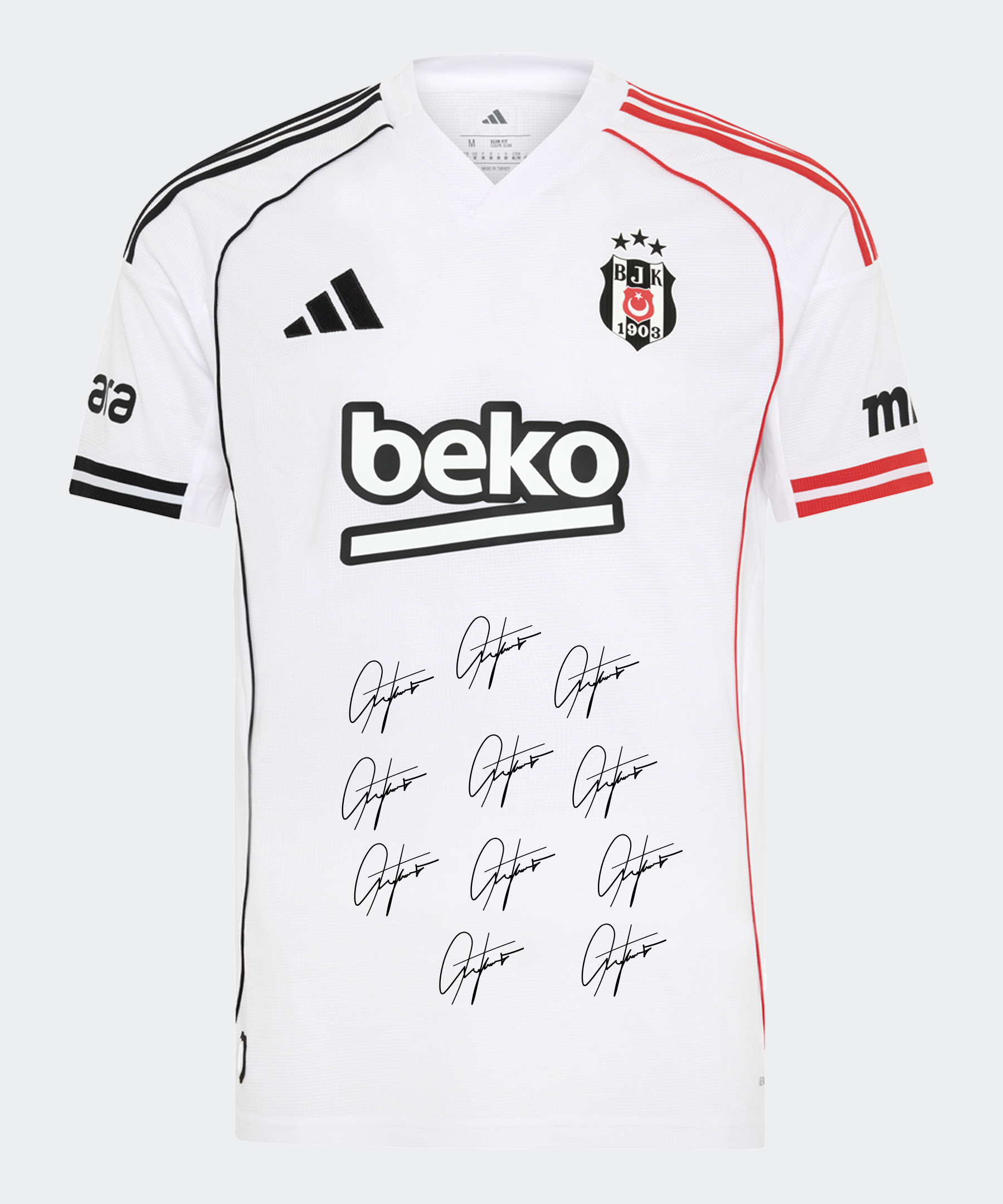 Tüm Takım İmzalı Beşiktaş Forması